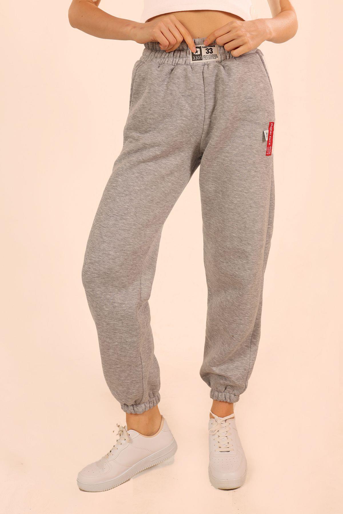 Gri Arma Detay Cepli Eşofman 3375 - 5