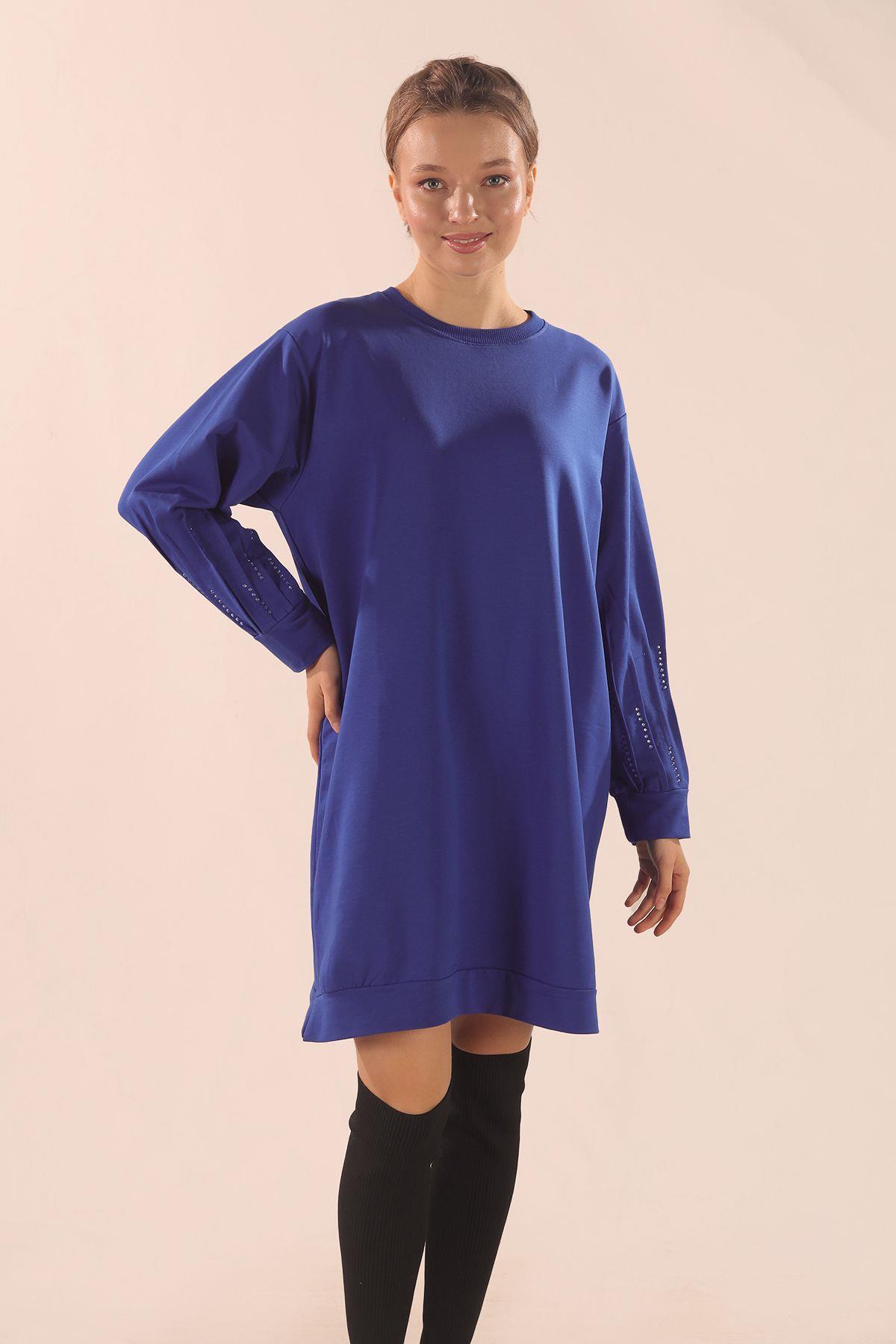 Saks Kol Pile Taş Detay Sweat 3434 - 2