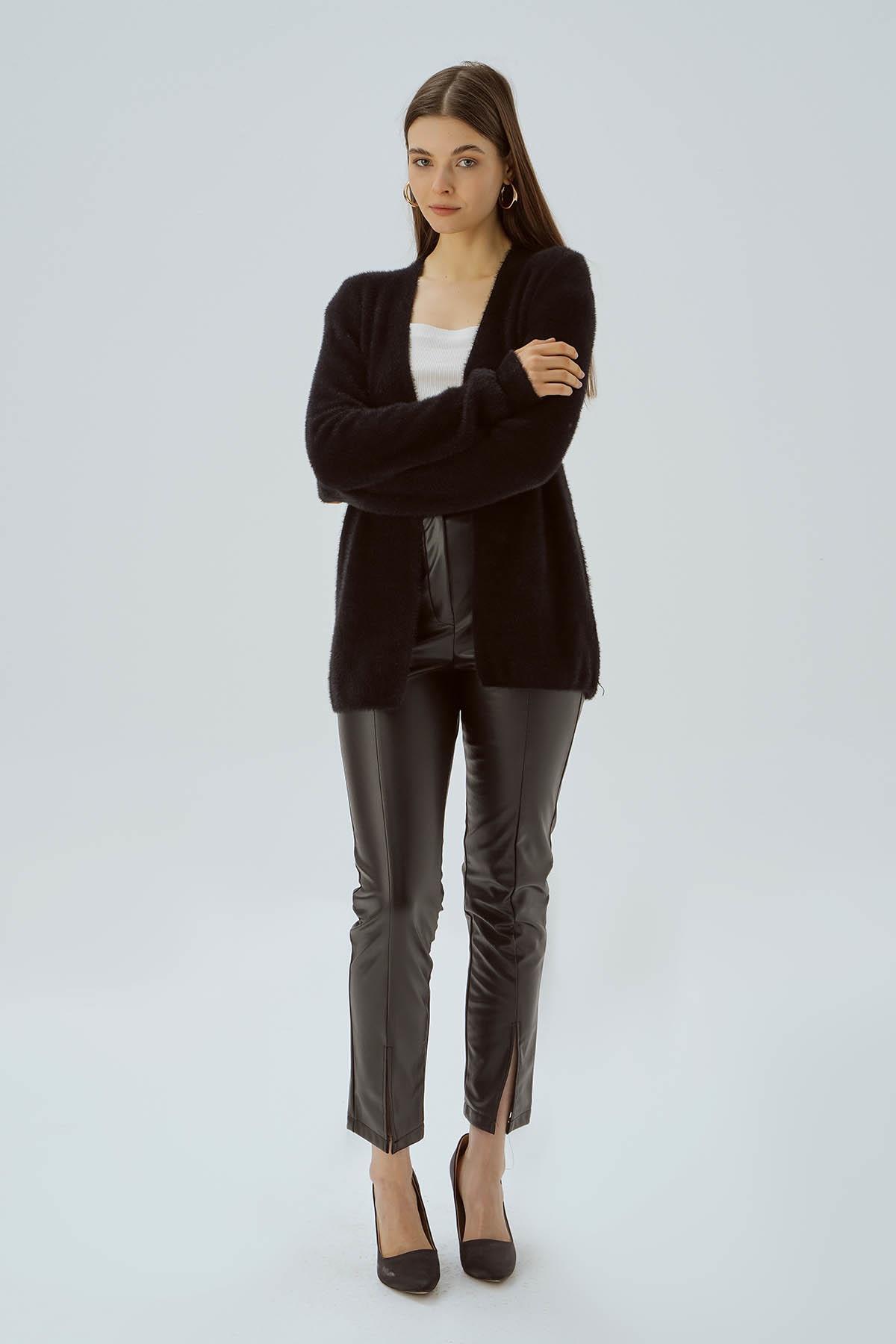 3485 Sakallı Hırka Siyah - 2