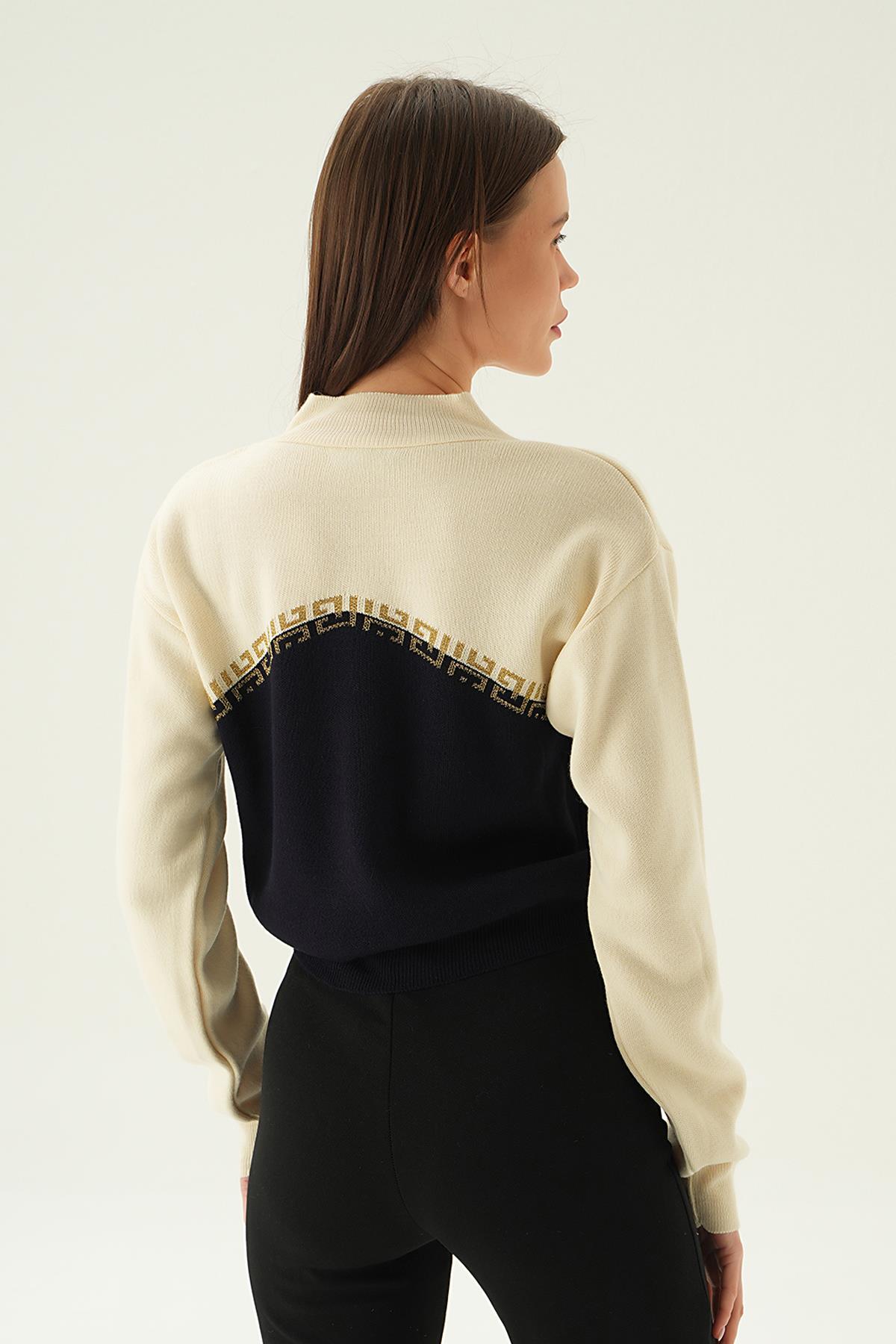 Taş Sim Detay Kazak 3565 - 3