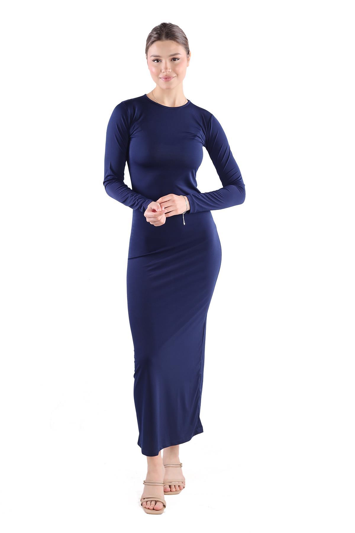 Laci Bisiklet Yaka Elbise 376 - 7