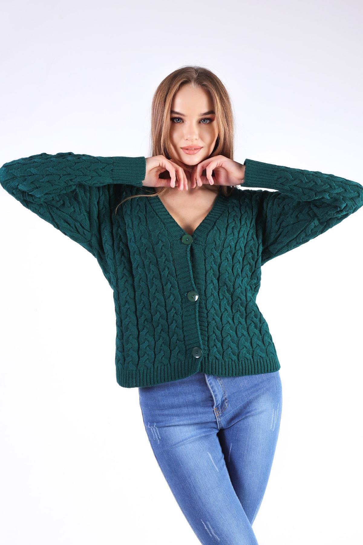 Nefti Örgü Detay Hırka 379 - 5