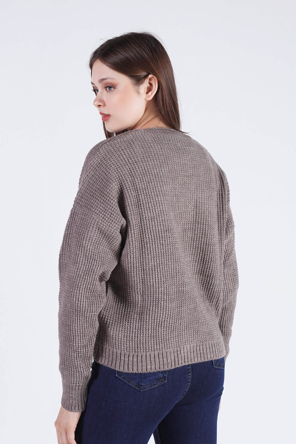 Vizon Çiçekli Kısa Hırka 384 - 2