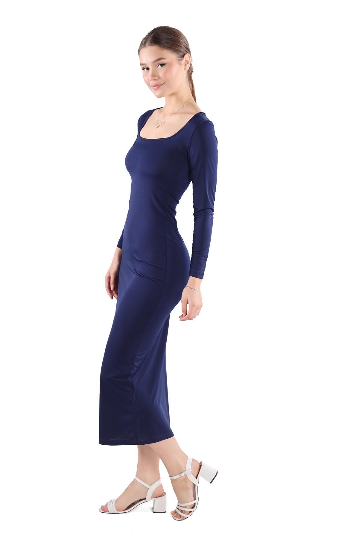 Laci Kare Yaka Elbise 385 - 2