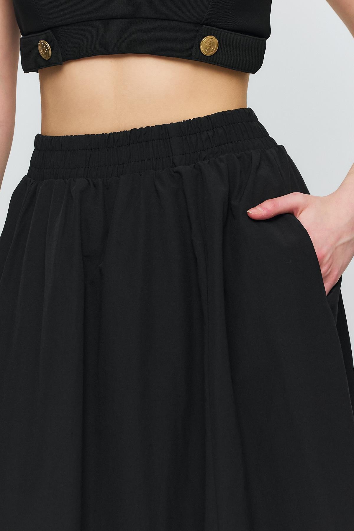 3950 Cep Detay Mevlana Etek Siyah - 4