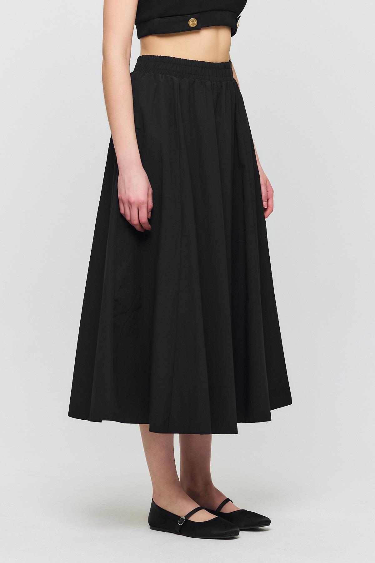 3950 Cep Detay Mevlana Etek Siyah - 7