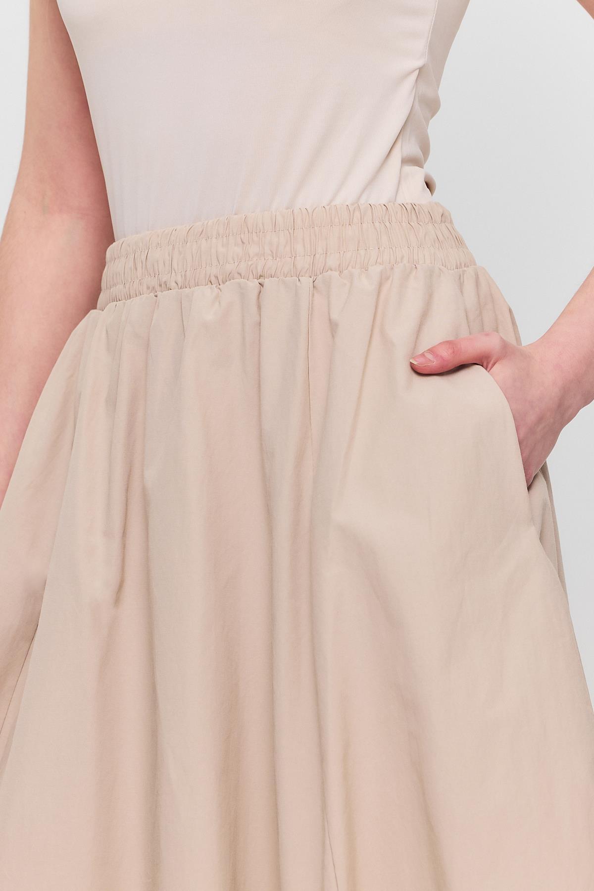 Taş Cep Detay Mevlana Etek 3950 - 4