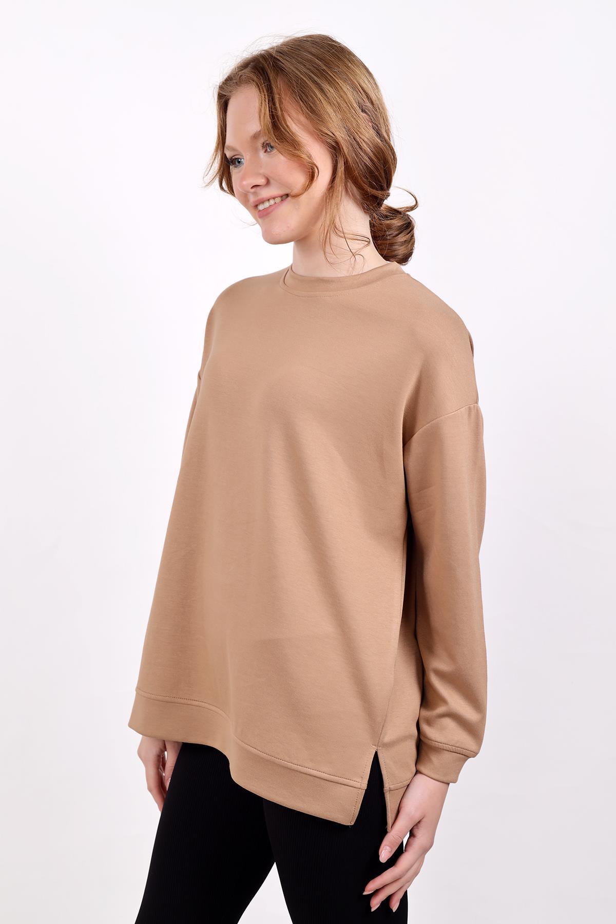 Camel Bisiklet Yaka Oyhso Sweat 4001 