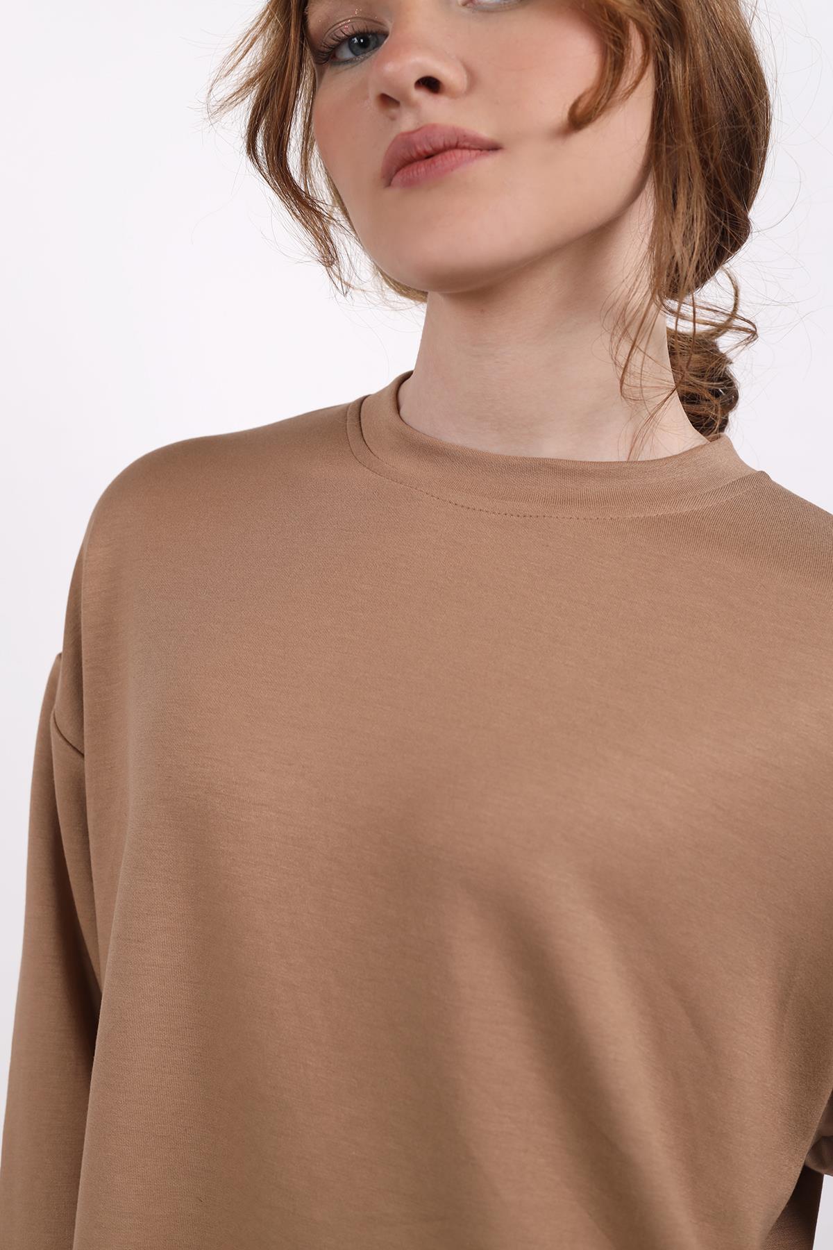 Camel Bisiklet Yaka Oyhso Sweat 4001 - 4