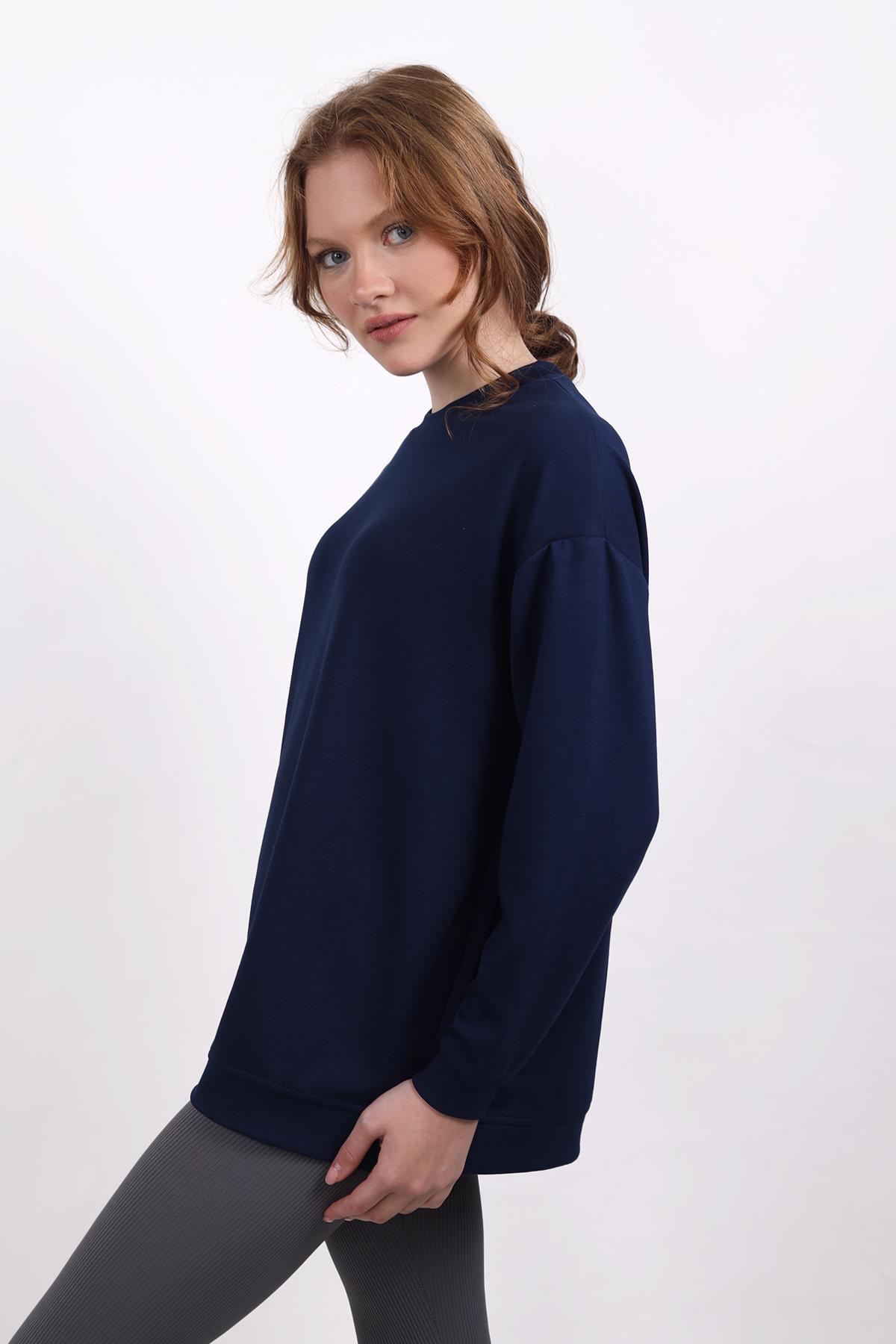 4001 Bisiklet Yaka Sweat Laci - RAYS