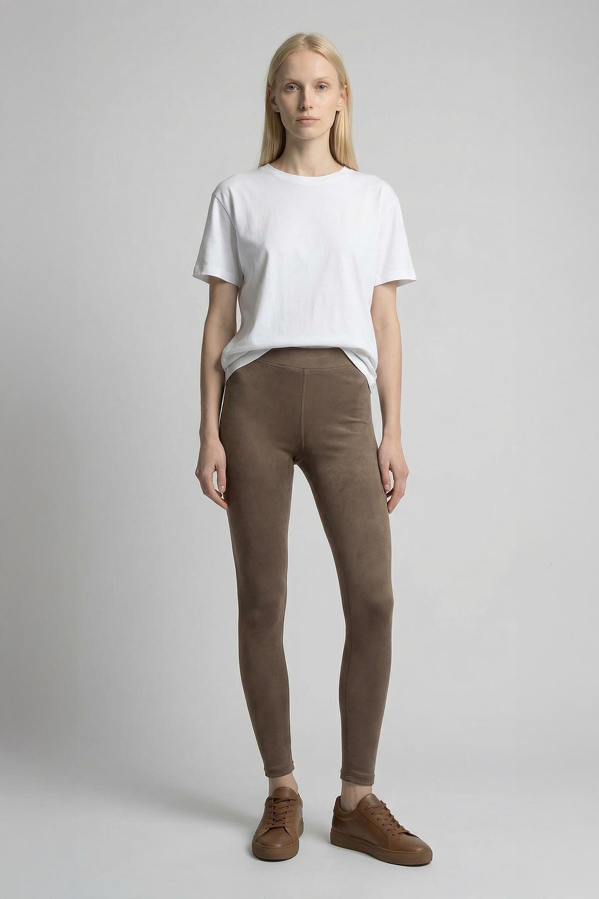 4002 Termal Tayt Çorap Vizon - 1