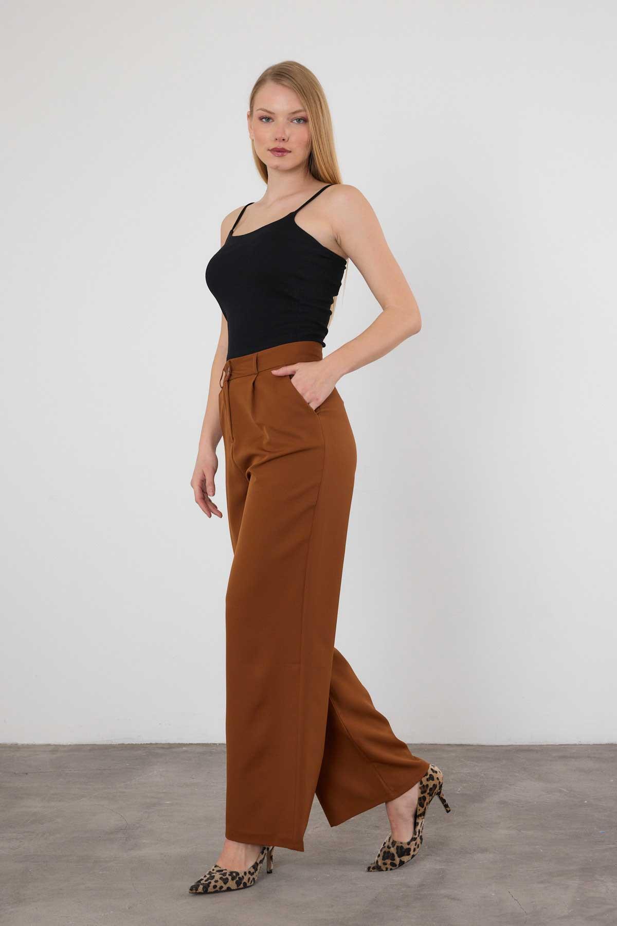 Camel Palazzo Pantolon 4003 - 2