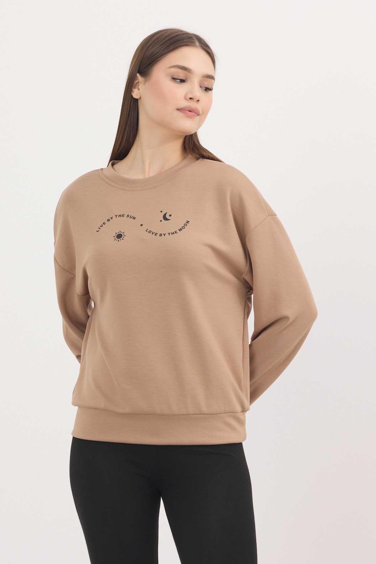 Rays 4003 Baskılı Sweat Camel - 8