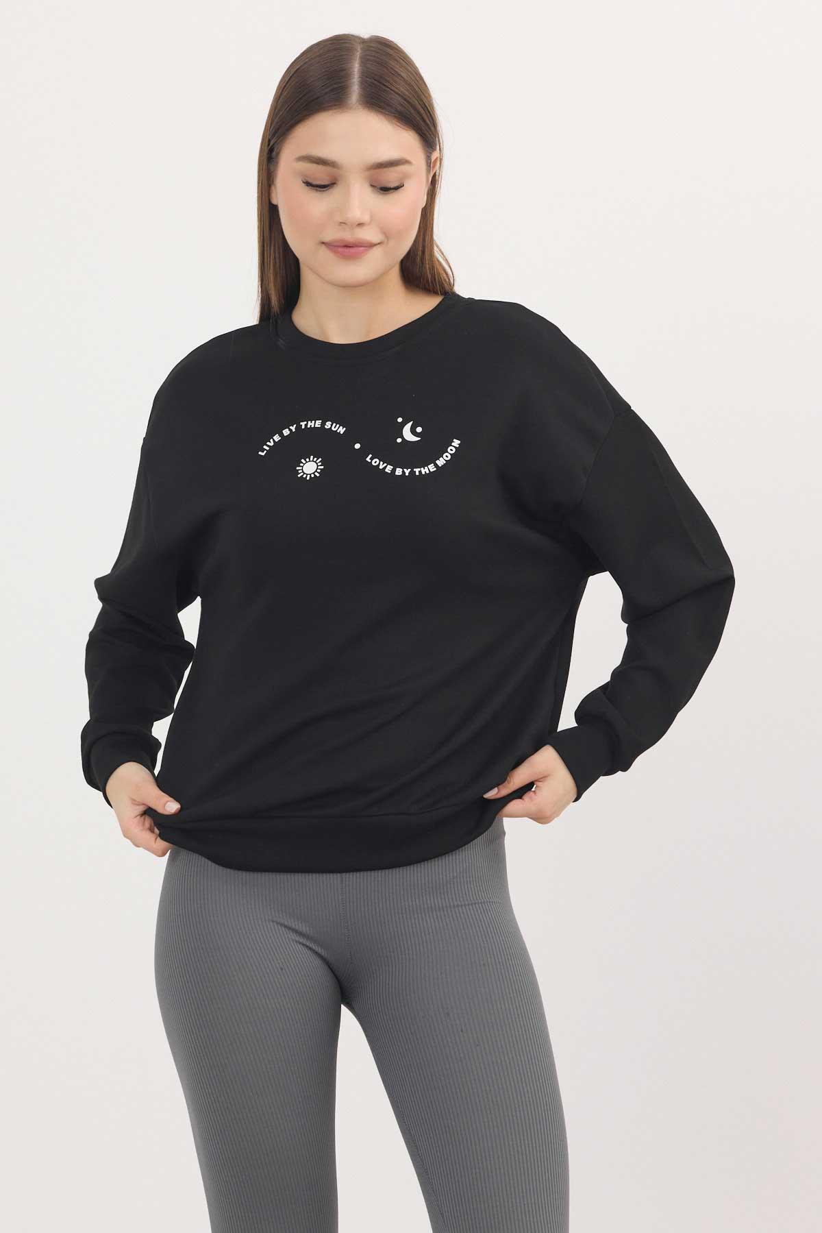 Rays 4003 Baskılı Sweat Siyah - 8