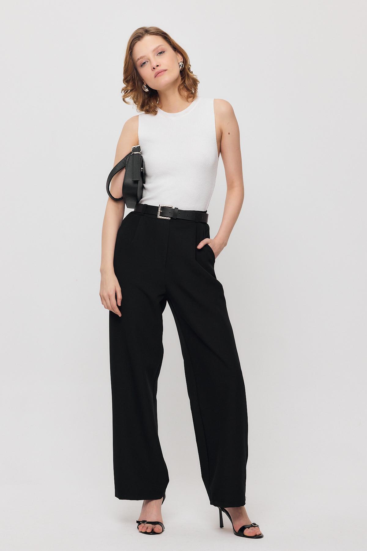 4003A Pens Detay Pantolon Siyah - RAYS