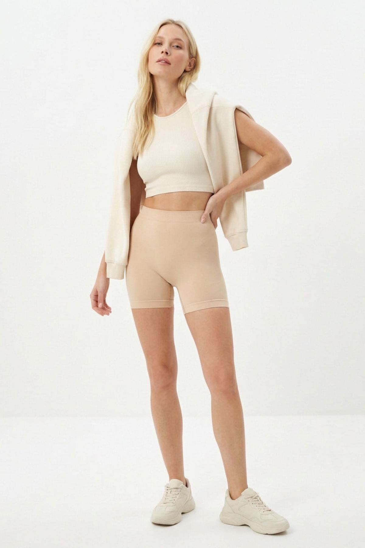 Taş Bel Lastikli Kısa Şort 4004 - RAYS