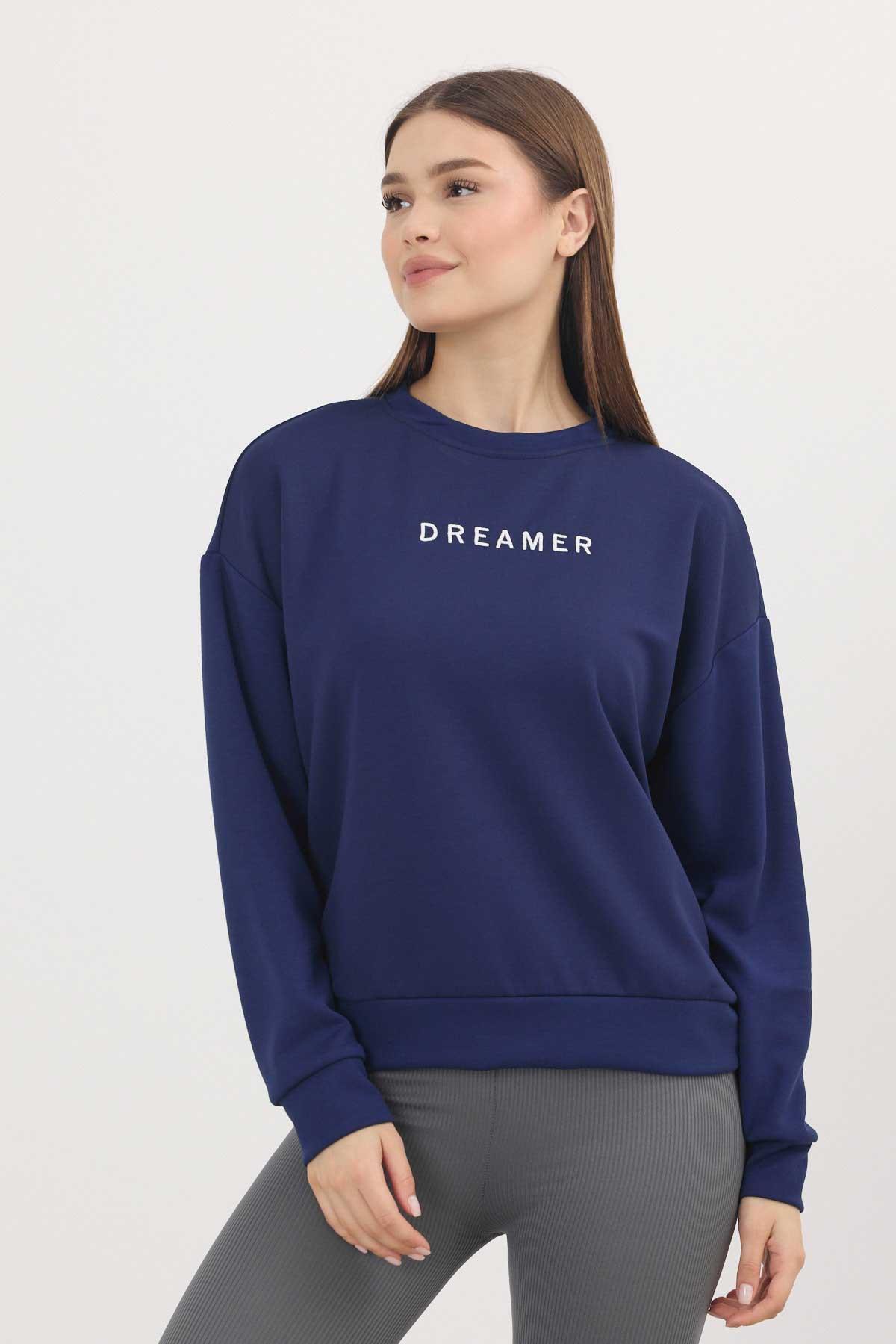 4004 Dreamer Nakış Detay Sweat Laci - 1