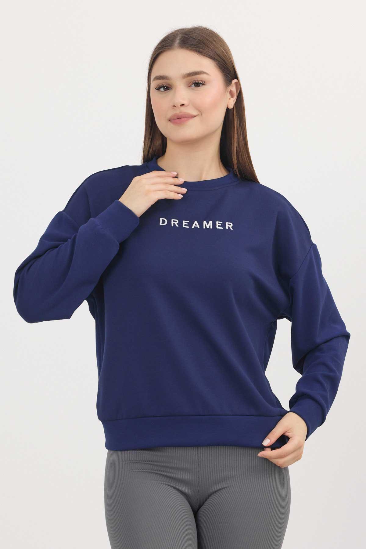 4004 Dreamer Nakış Detay Sweat Laci - 3
