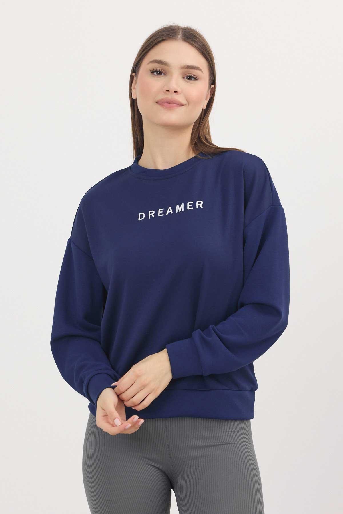 4004 Dreamer Nakış Detay Sweat Laci - 7