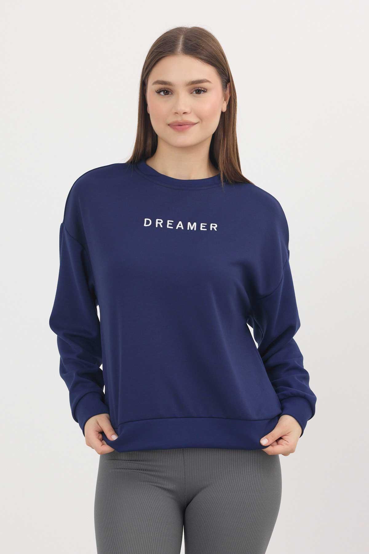 4004 Dreamer Nakış Detay Sweat Laci - 8