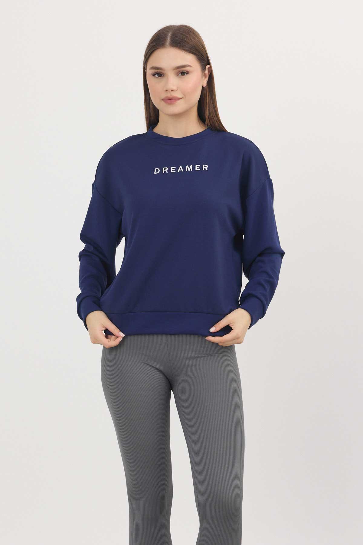 Laci Dreamer Nakış Detay Oysho Sweat 4004 - 2