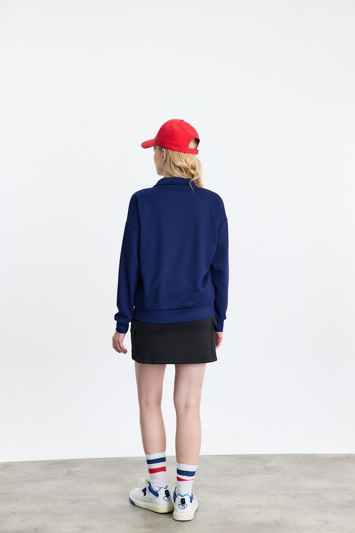 Fermuar Detay Oysho Sweat 4011 Laci - 5