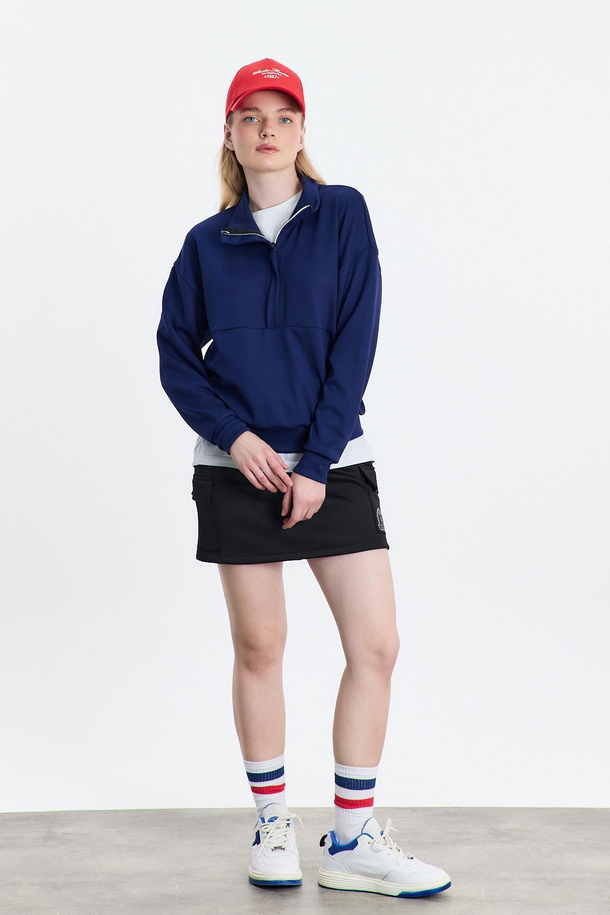 Fermuar Detay Oysho Sweat 4011 Laci - 6