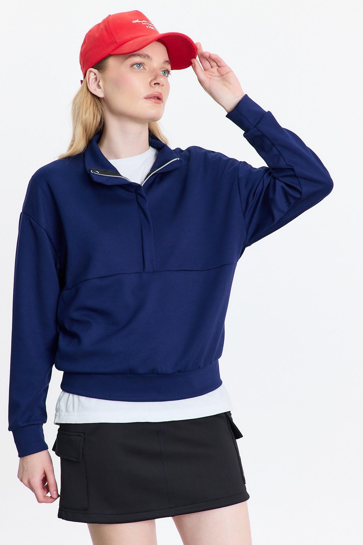 Fermuar Detay Oysho Sweat 4011 Laci - 7