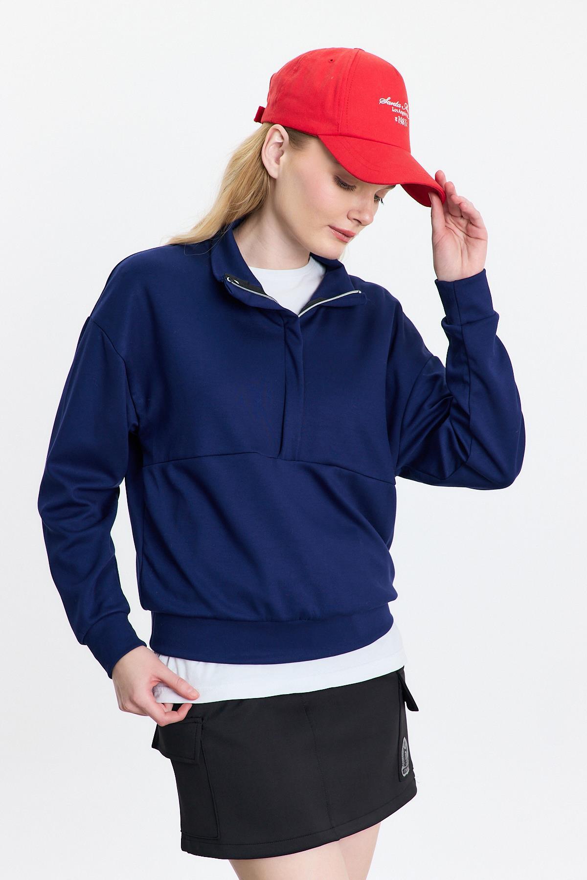 Fermuar Detay Oysho Sweat 4011 Laci - 8