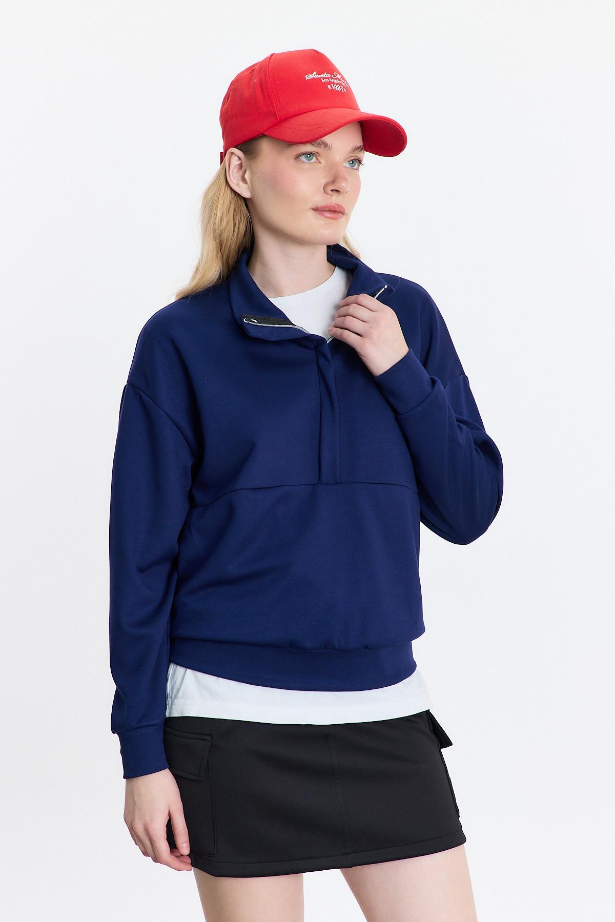 Laci Fermuar Detay Sweat 4011 - 2