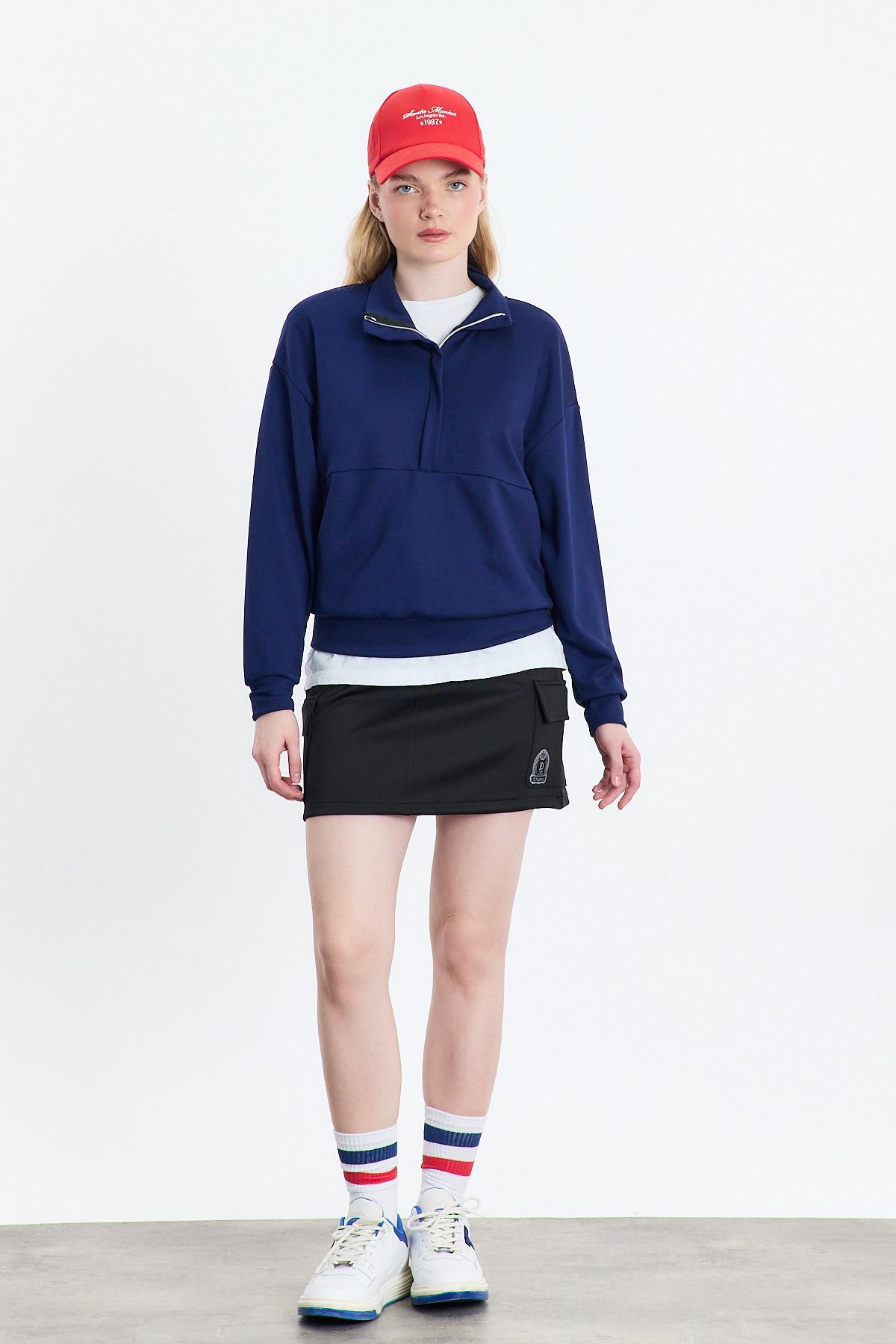 Laci Fermuar Detay Oysho Sweat 4011 