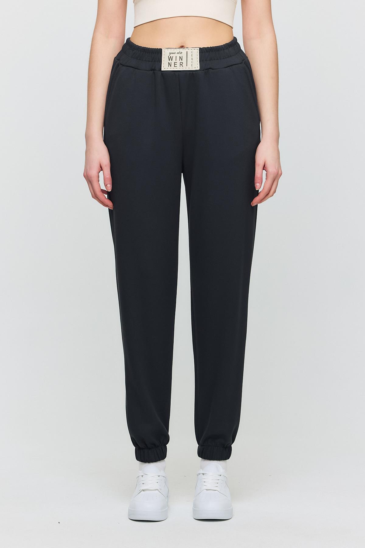 Füme Ön Aksesuar Detay Eşofman 4011 - 2