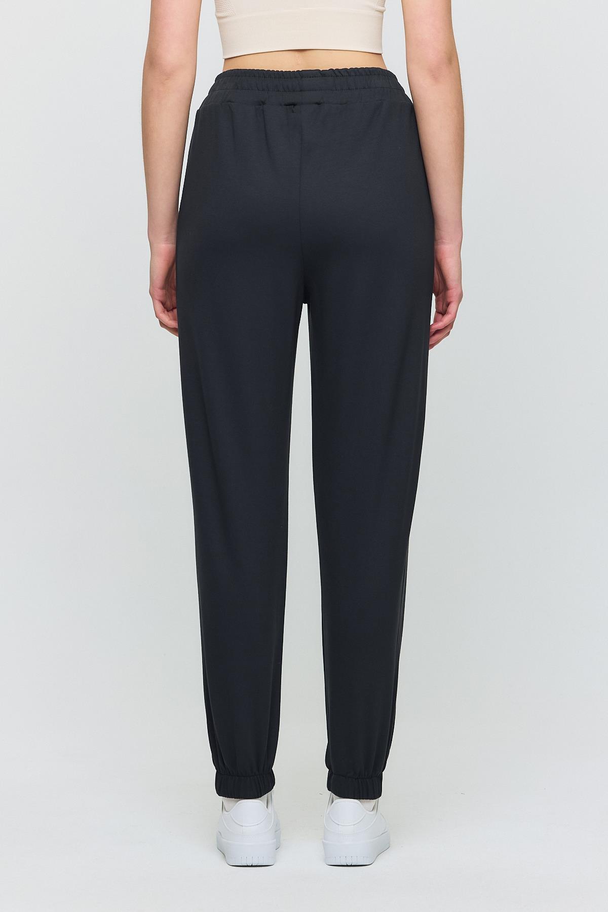 4011 Ön Aksesuar Detay Eşofman Füme - 5