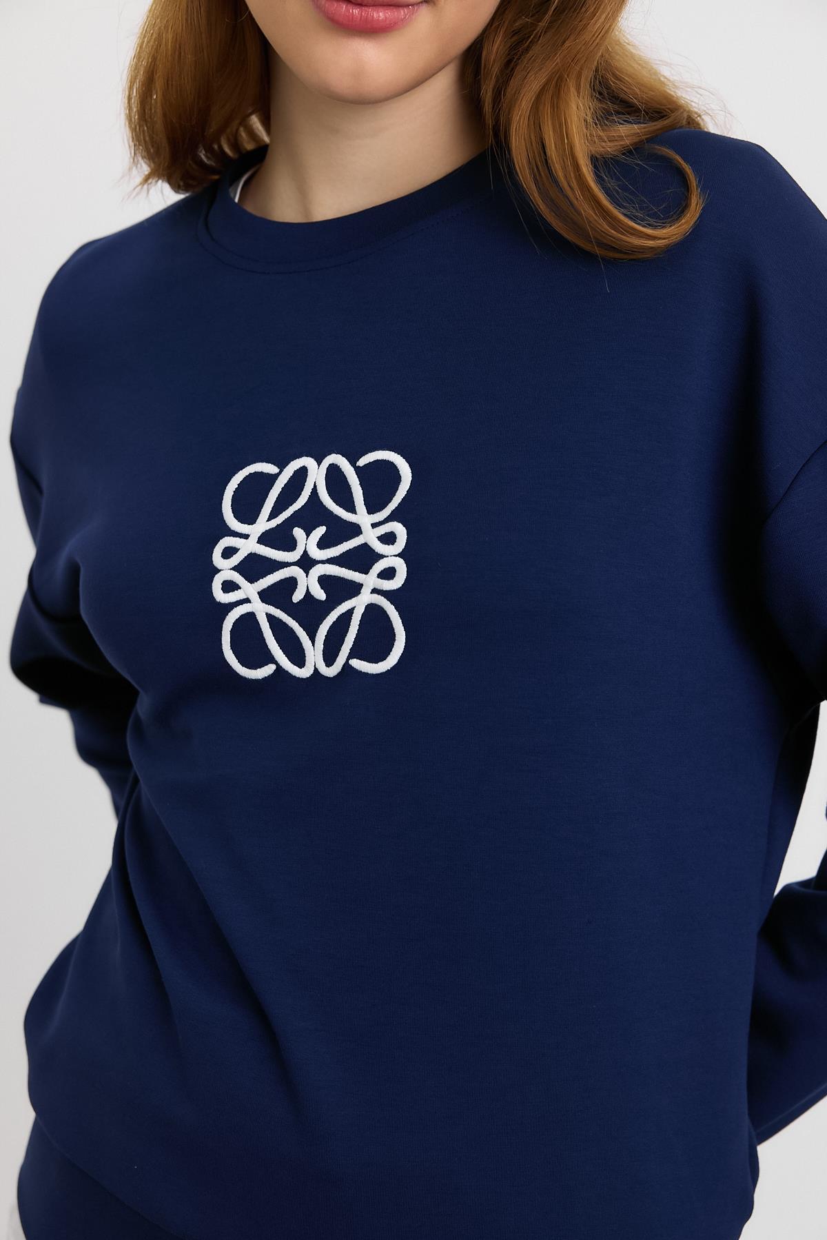 4013 Nakış Detay Pantolon Takım Laci - 6