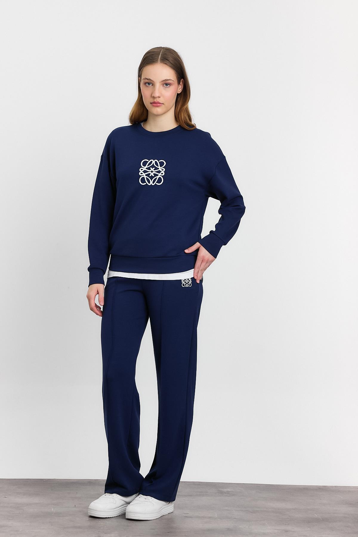 Laci Nakış Detay Pantolon Takım 4013 - 7