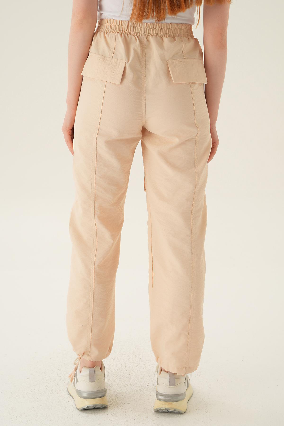 Taş Cep Detay Paraşüt Pantolon 4024A - 3