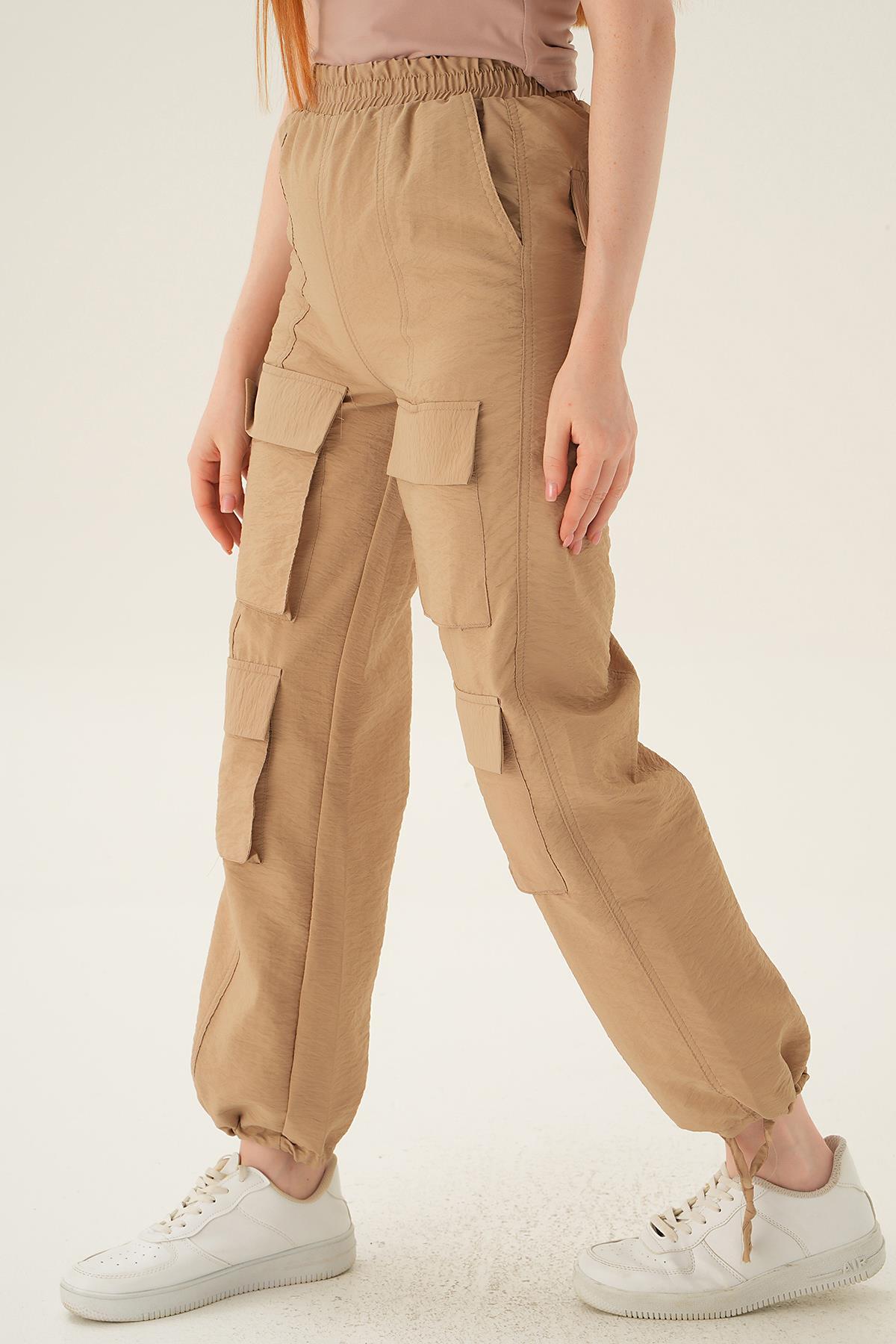 Vizon Cep Detay Paraşüt Pantolon 4024A - 2