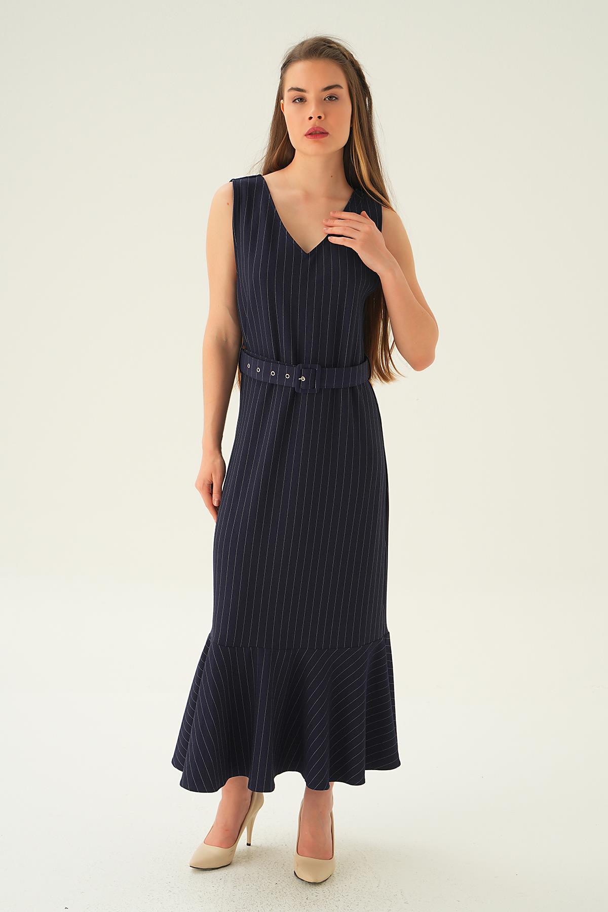 4026A Kemerli V Yaka Jile Laci 