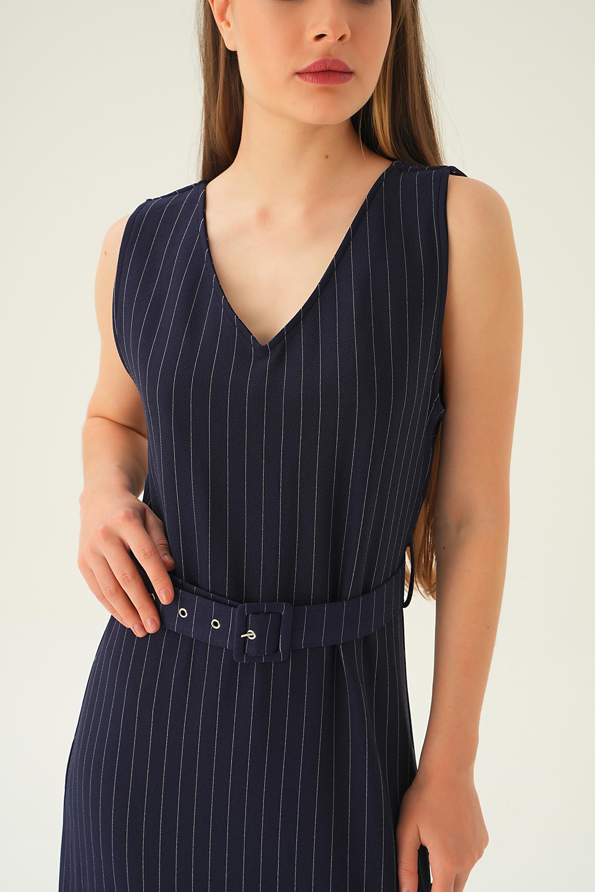 4026A Kemerli V Yaka Jile Laci - 5