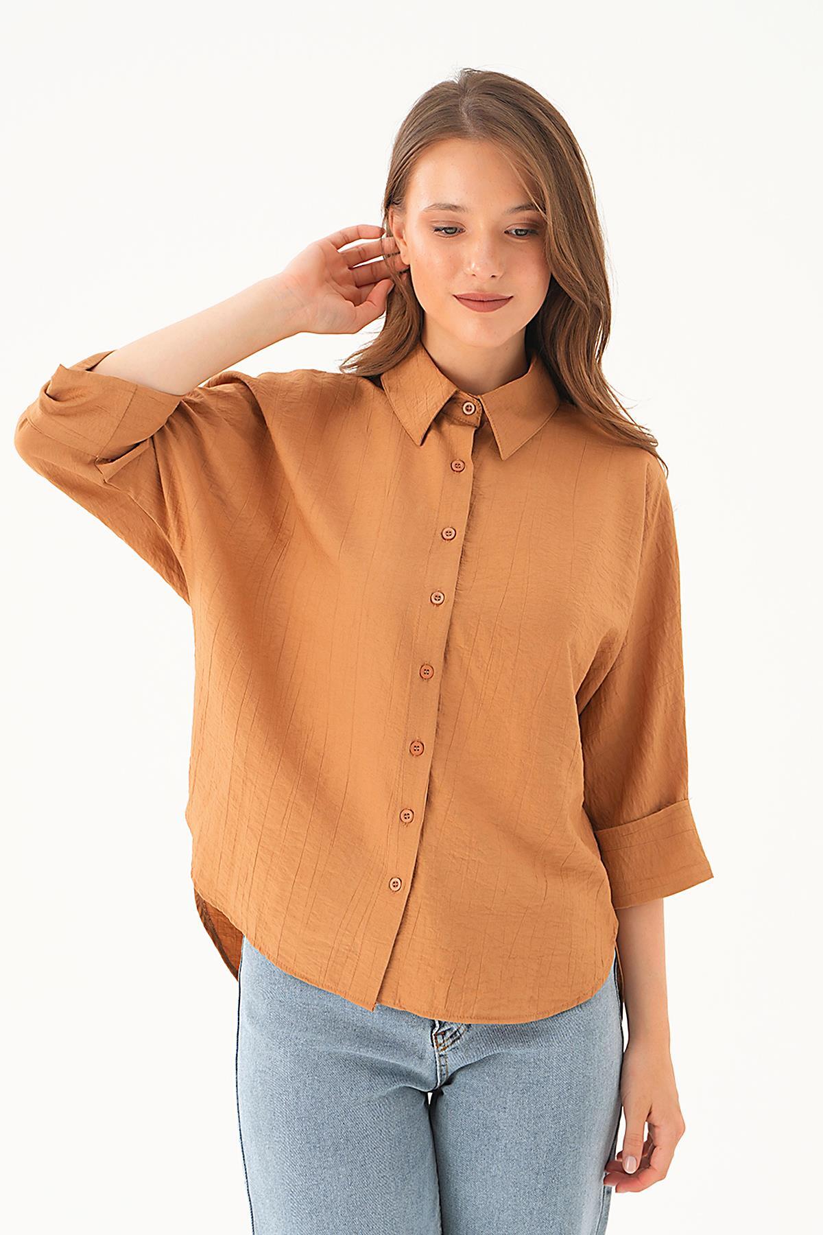 Bisküvi Fakir Kol Gömlek 4058A - 3