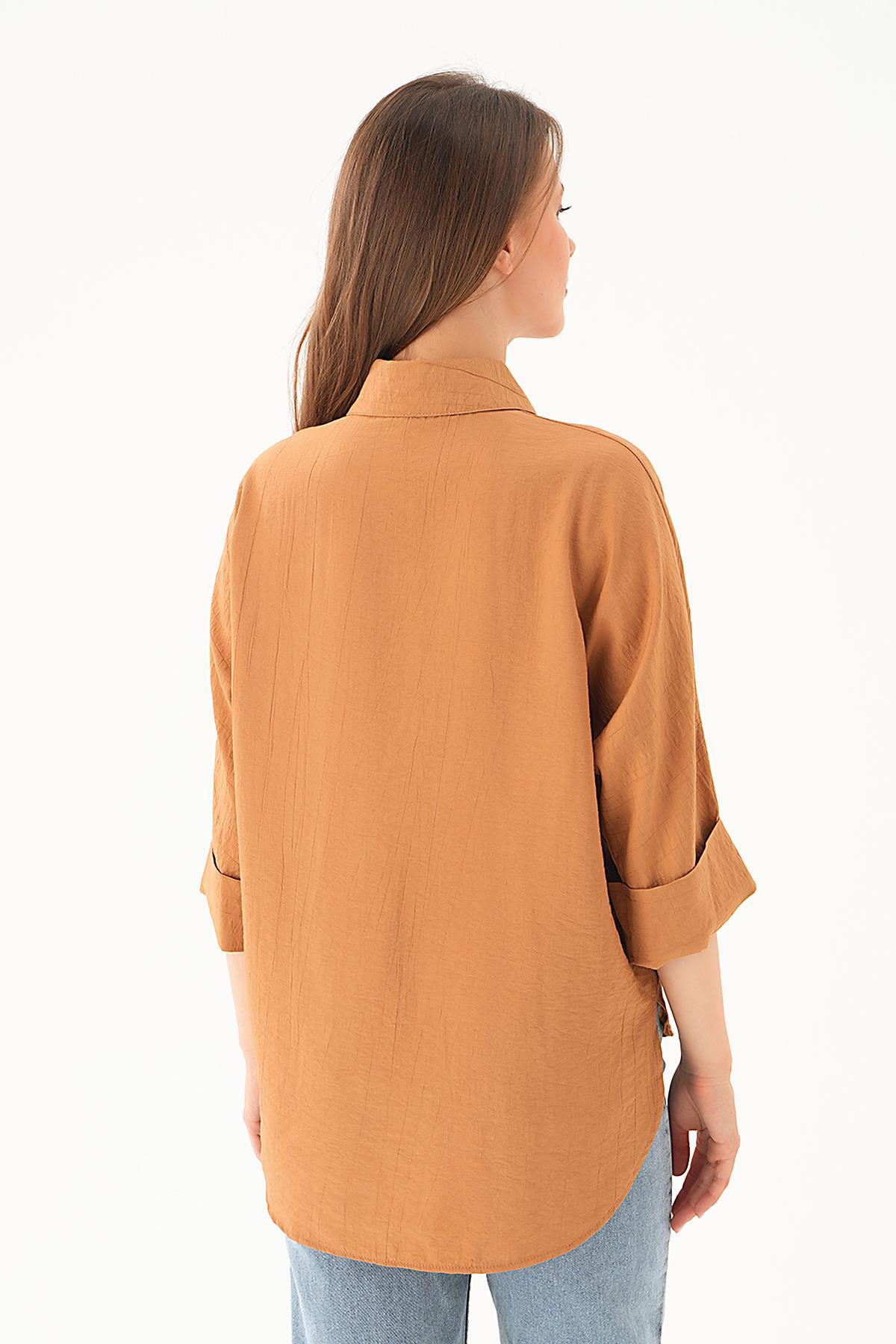 Bisküvi Fakir Kol Gömlek 4058A - 5