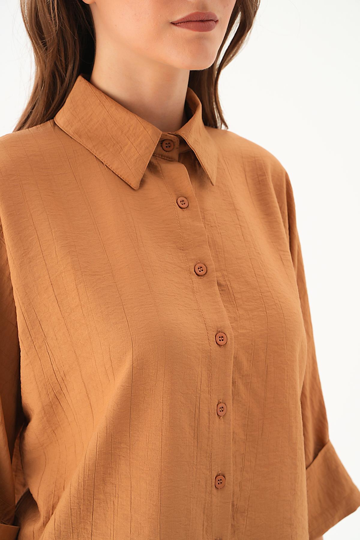 Bisküvi Fakir Kol Gömlek 4058A - 6