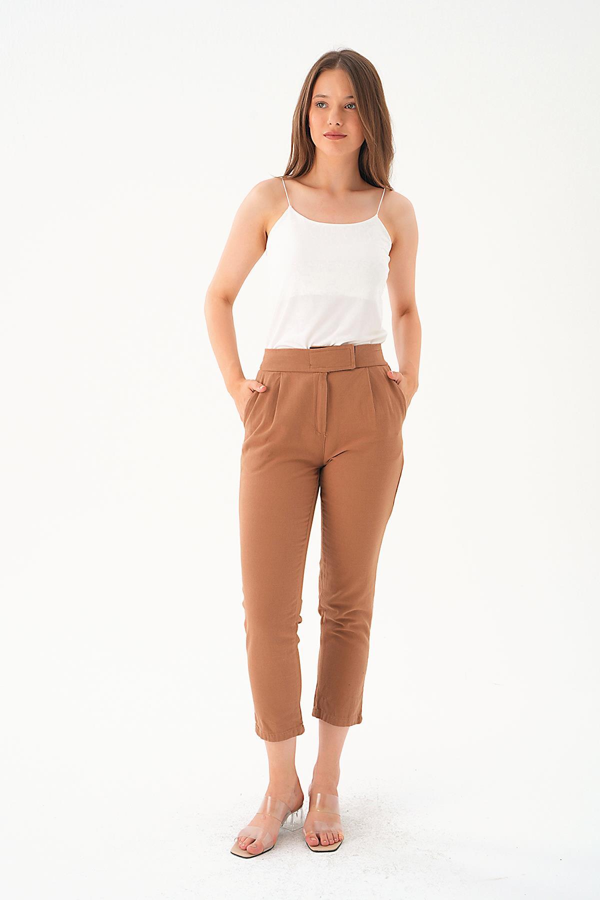 Vizon Cırtlı Havuç Pantolon 4097A 