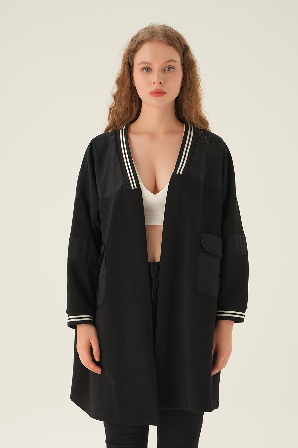 Siyah Kol Ribanalı Kap 4099A - 4