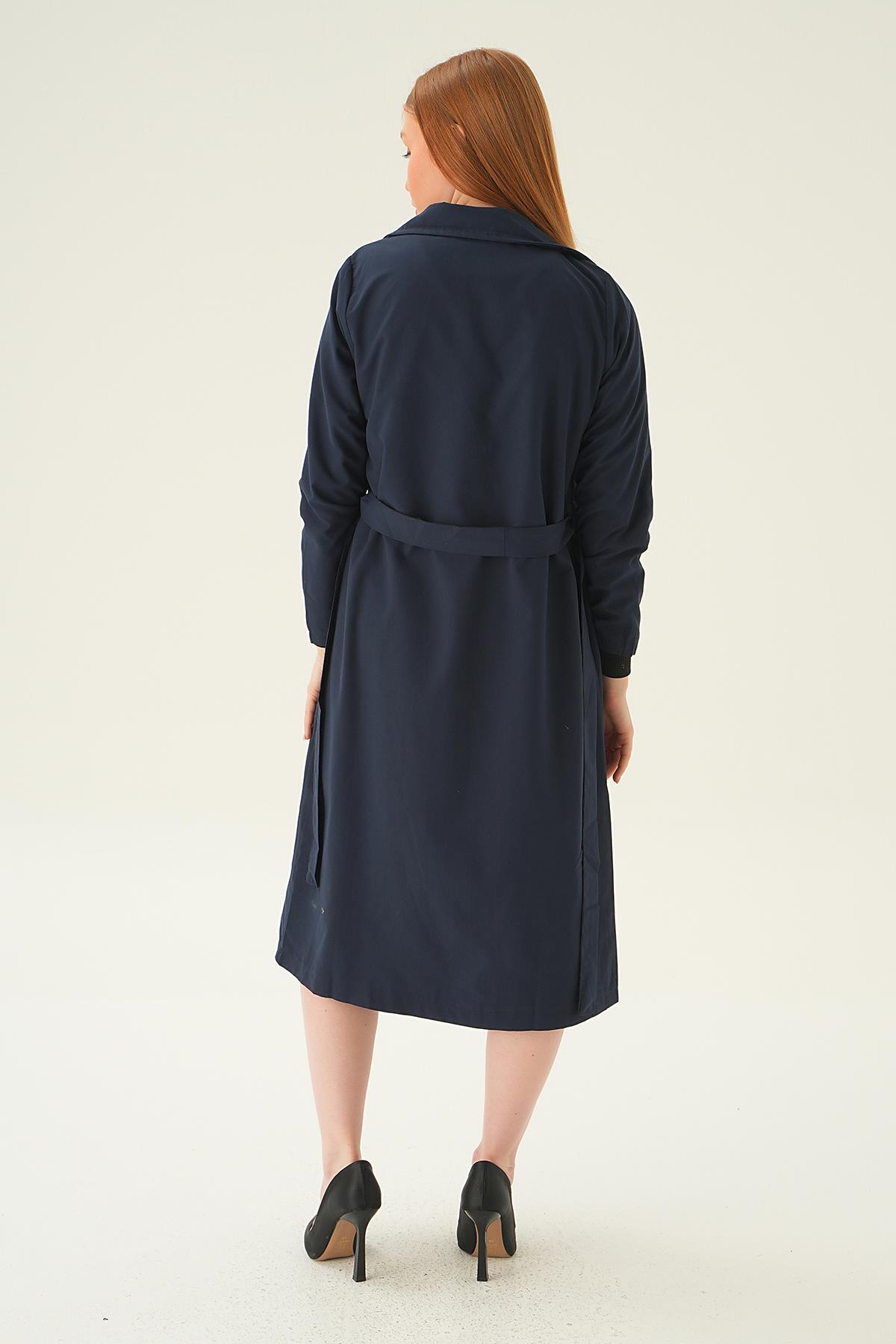 4104A Parçalı Trençkot Laci - 2