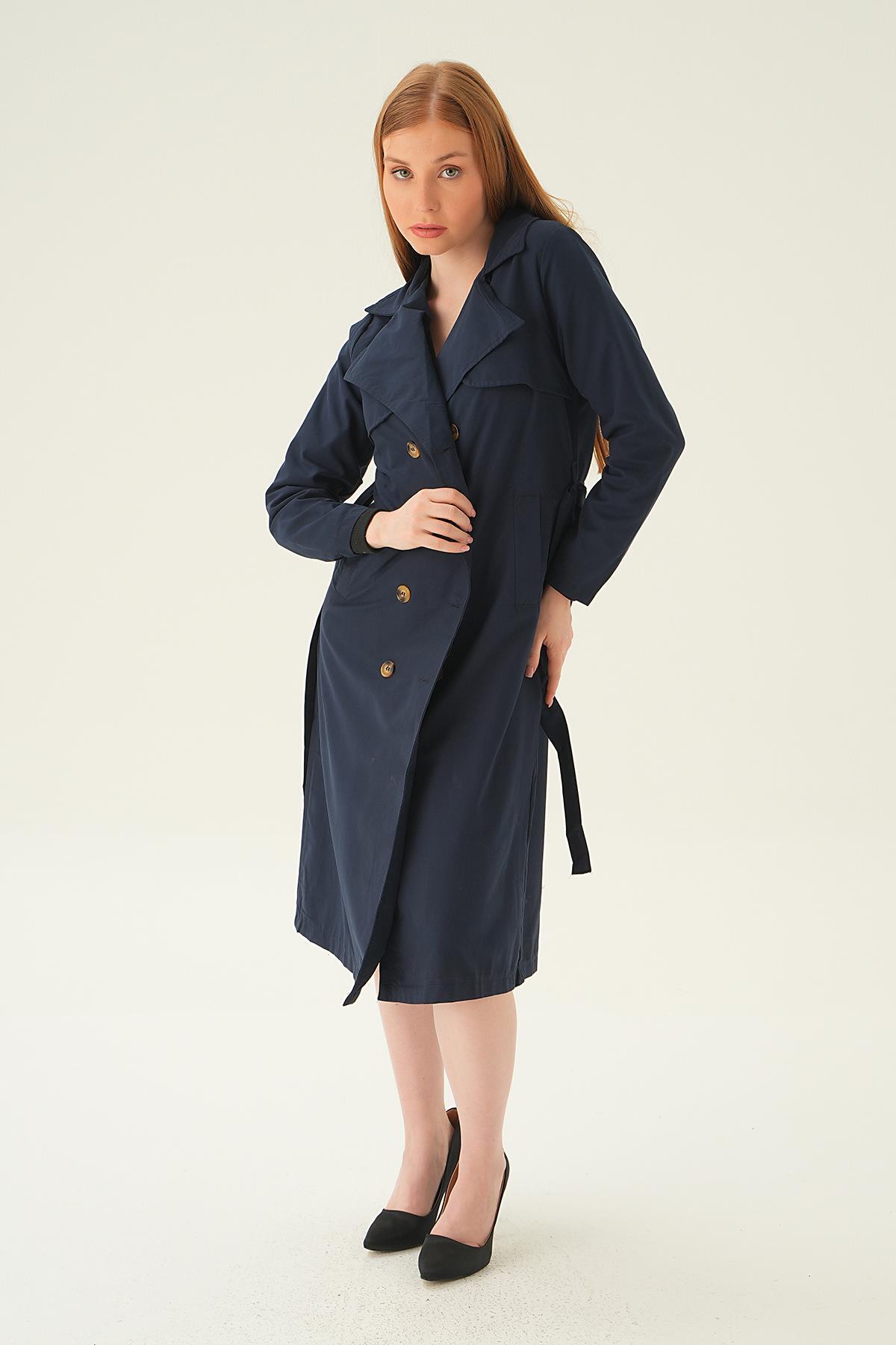 4104A Parçalı Trençkot Laci - 3