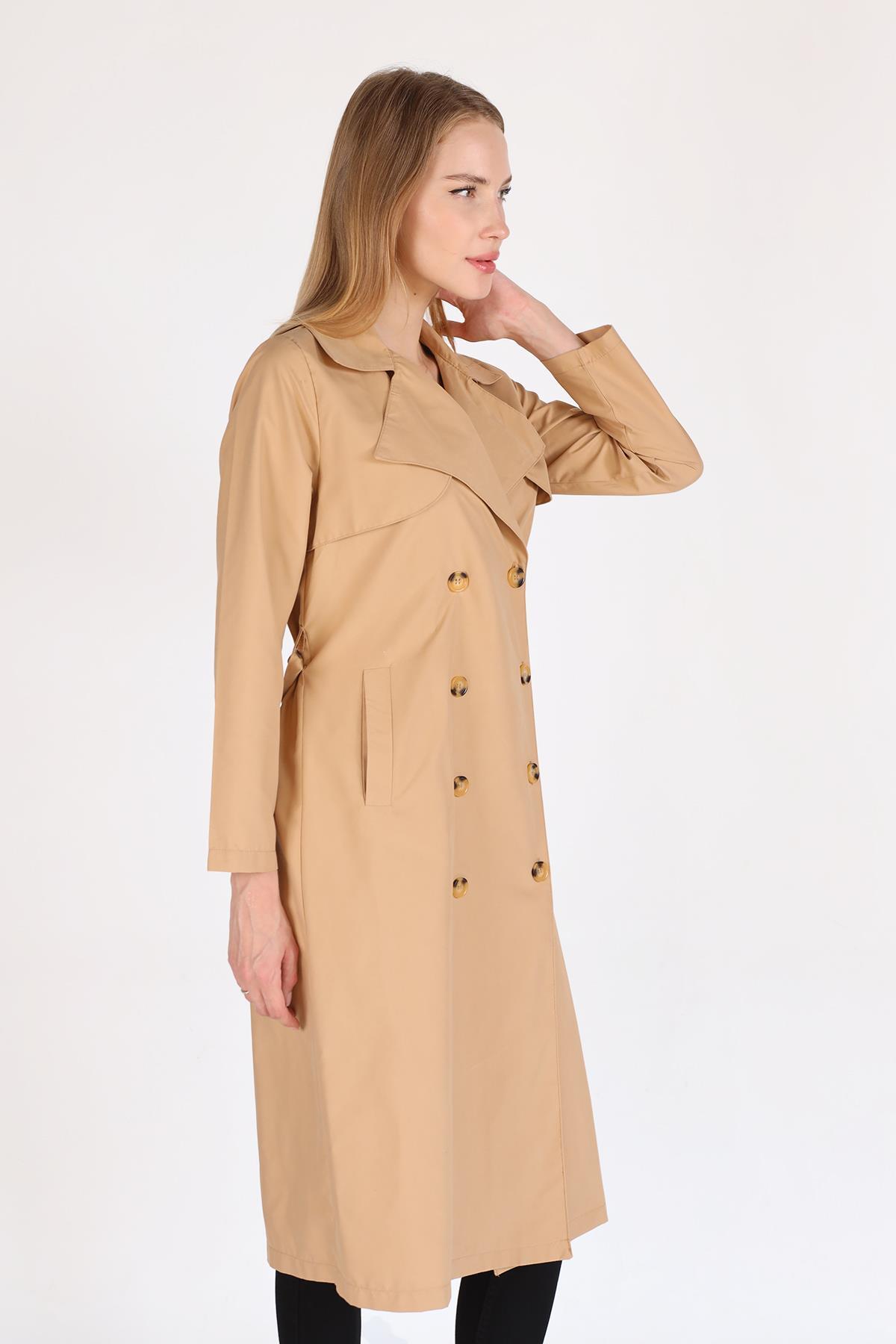 Vizon Parçalı Trençkot 4104A - 3