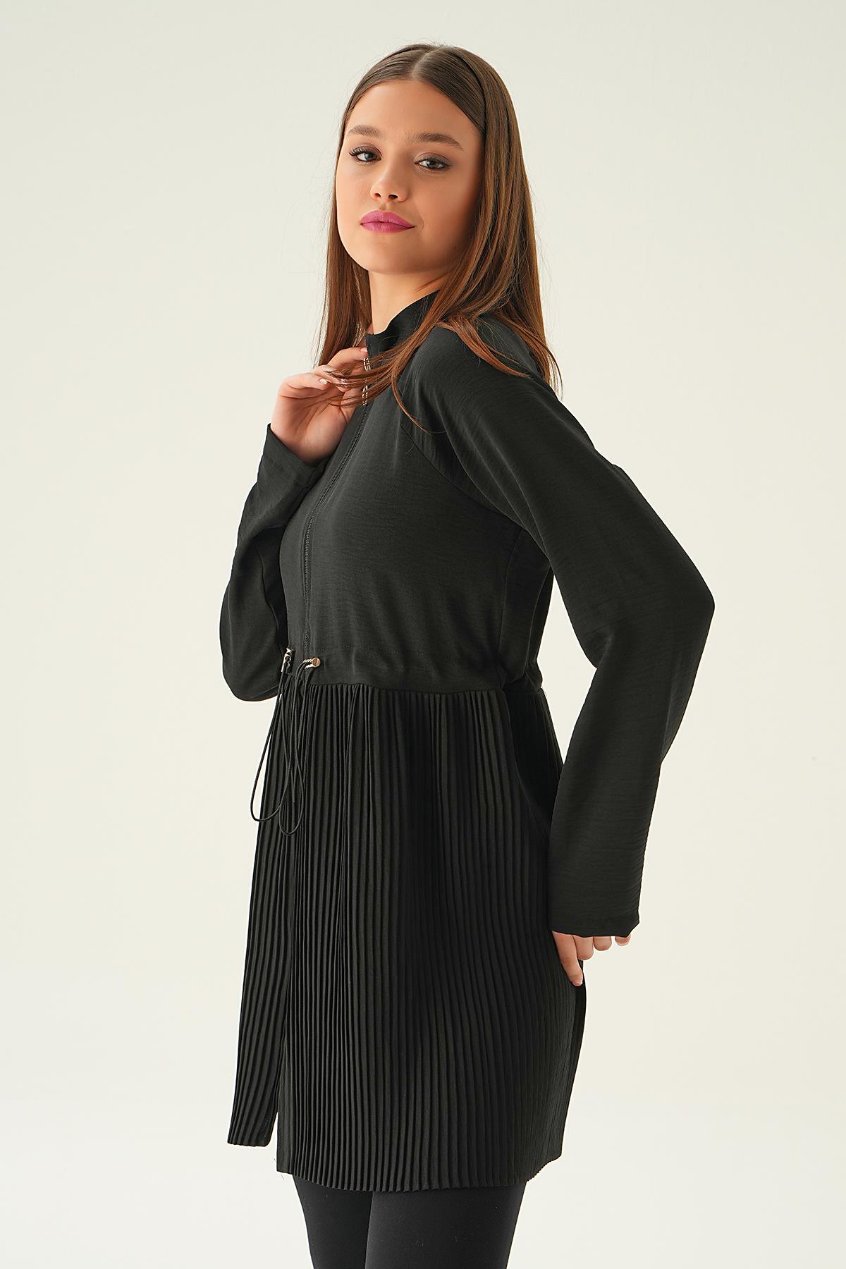 4128A Etek Pile Detay Kap Siyah - 2