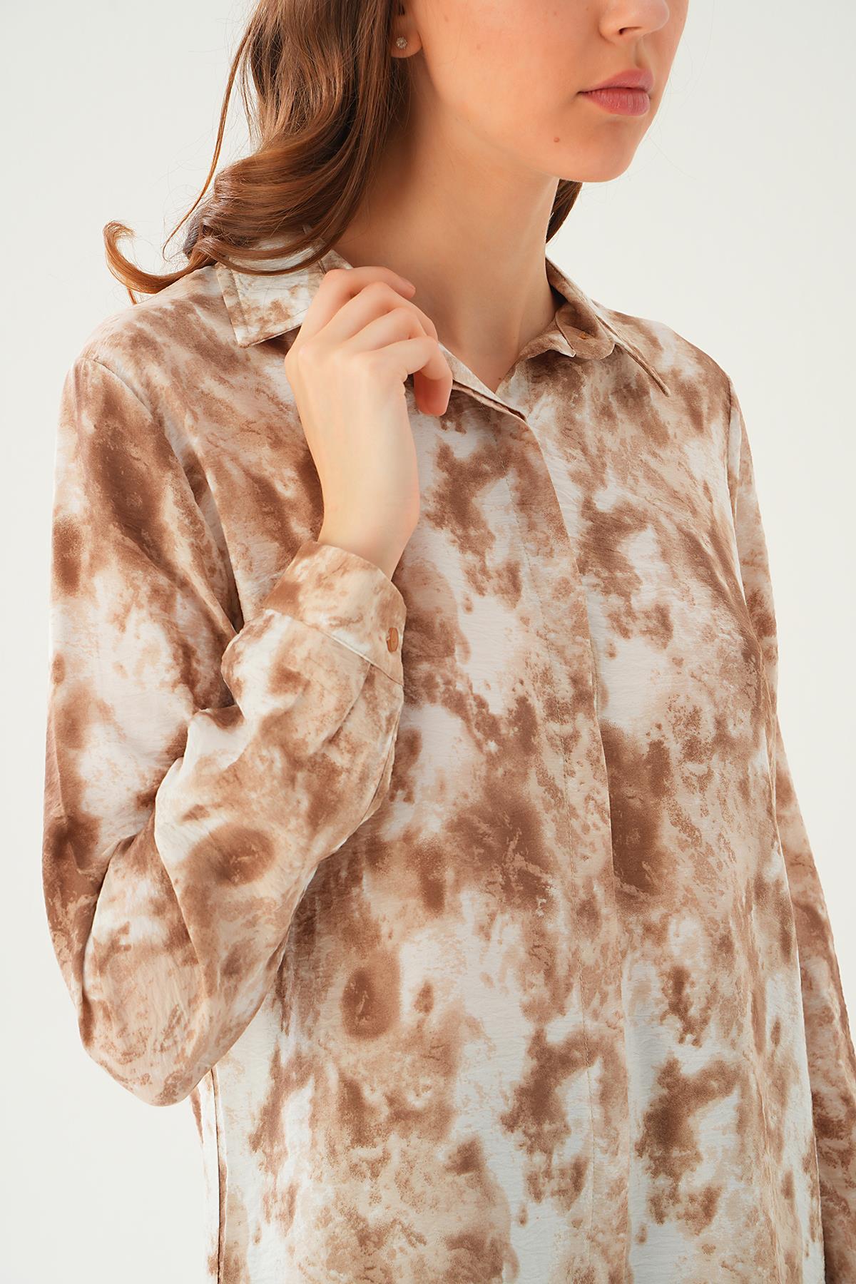 Vizon Desenli Tunik 4236A - 5