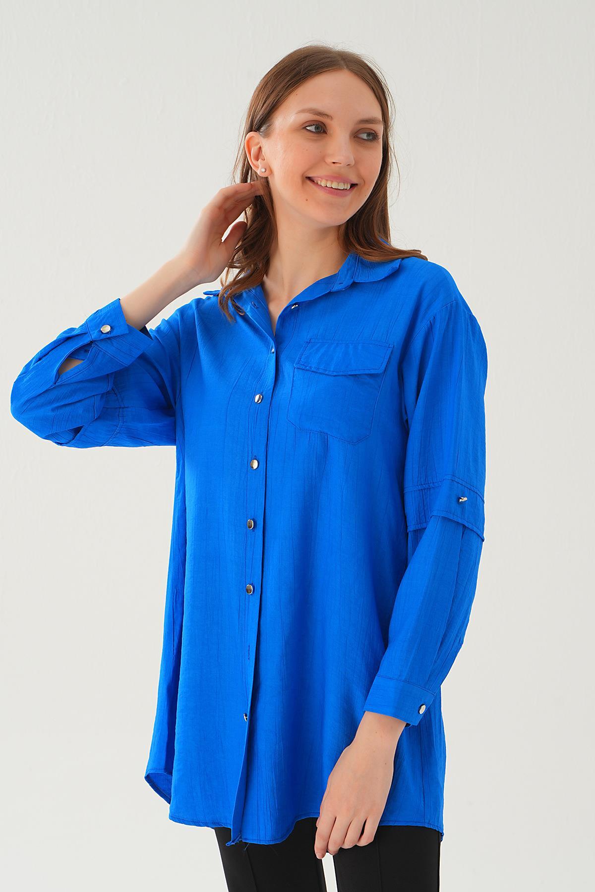 Saks Tek Cep Tunik 4237A - 3